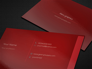 Business Card Design by alexu565