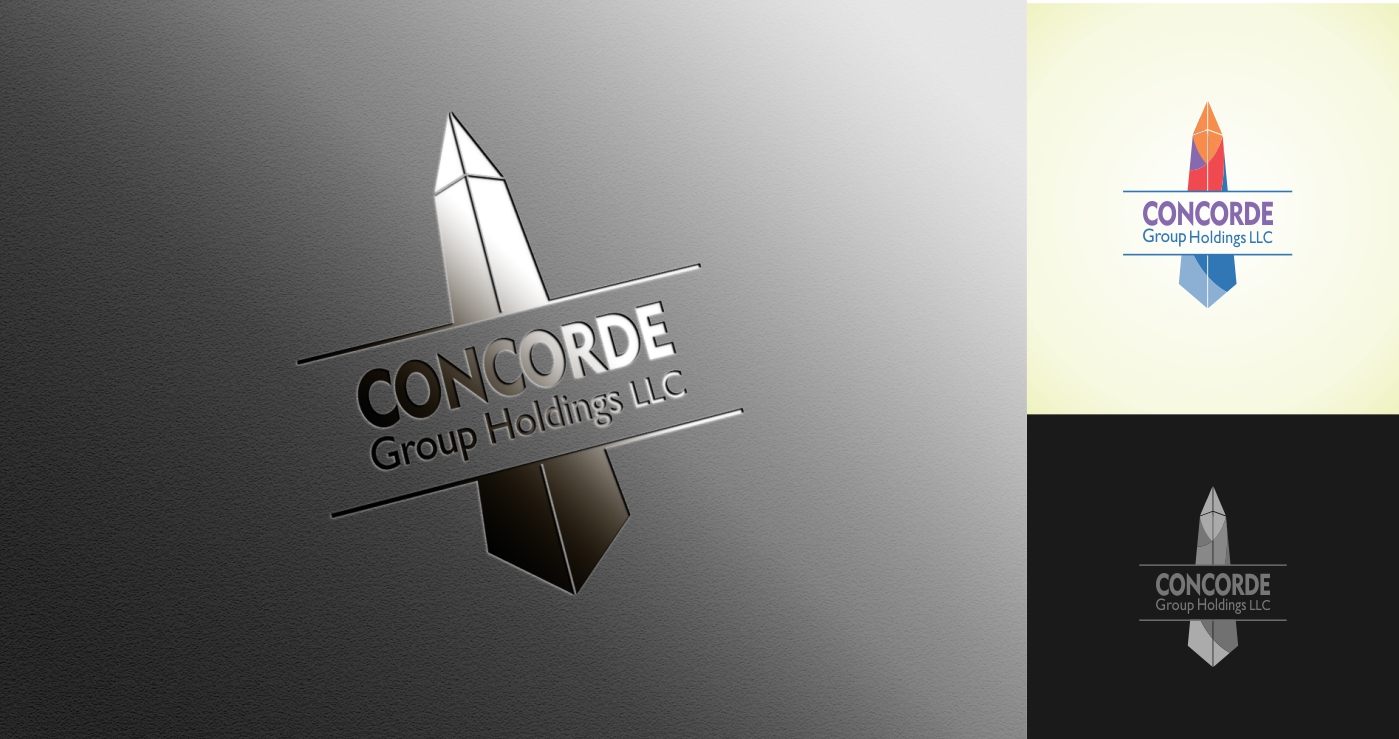 Logo Design by Exotic Blue for Concorde Group Holdings, LLC | Design #6129686