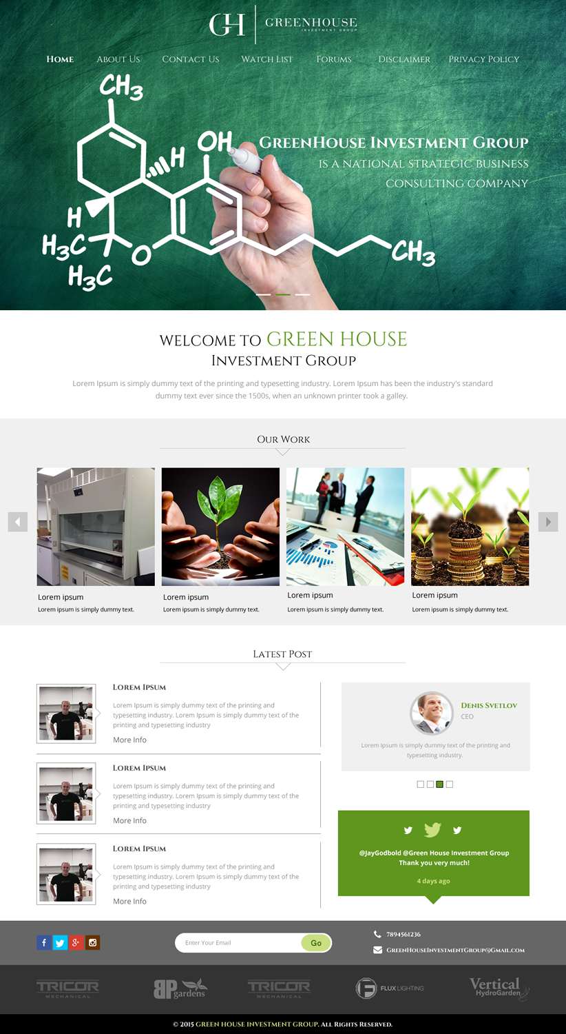 Web Design by rightway for this project | Design #6175565