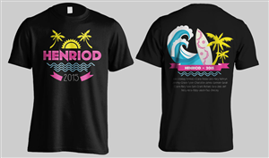 Bitchin' Henriod Beach Trip T-shirt | T-Shirt-Design von ordelya.nicole