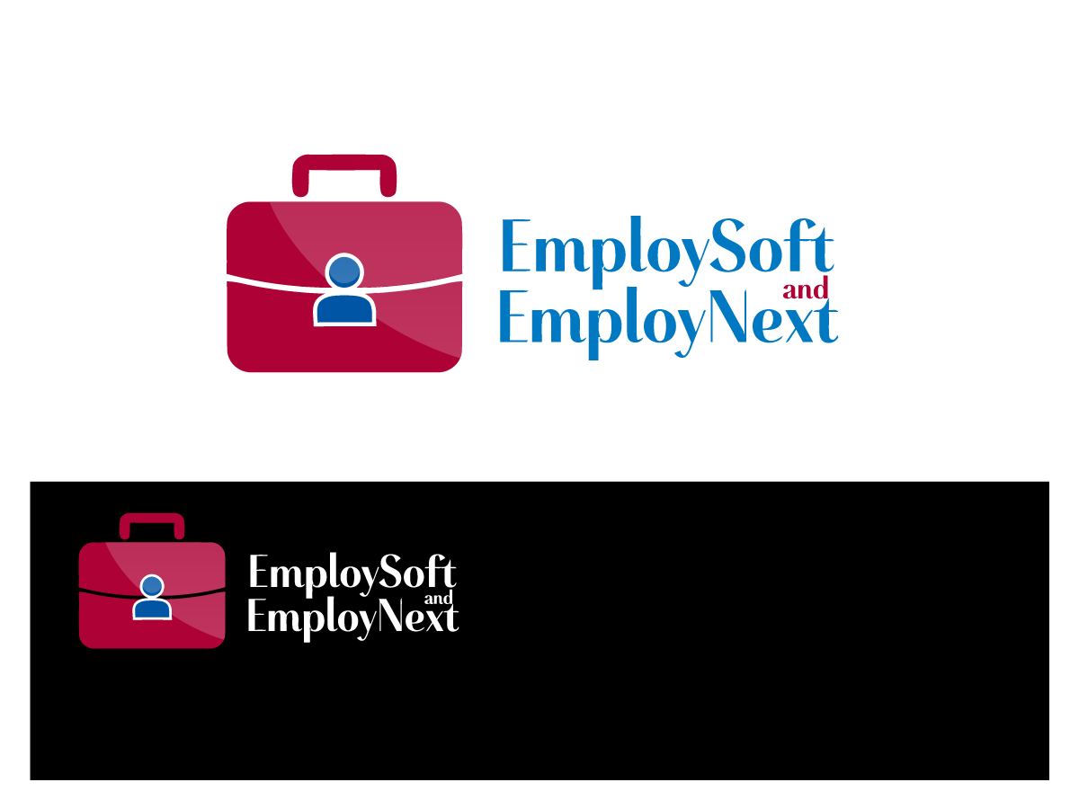 Upmarket, Serious, Software Logo Design for EmploySoft and EmployNext ...