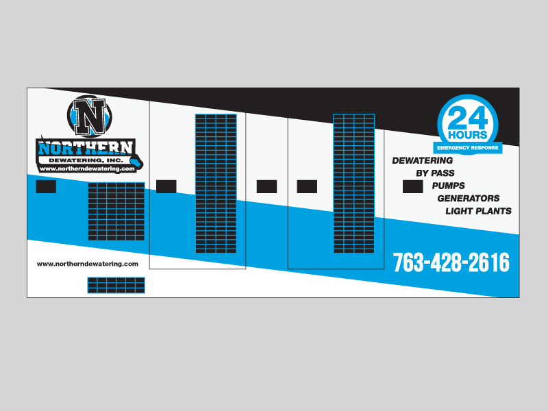 Signage Design by Lee Xian for Northern Dewatering, Inc. | Design #6170853