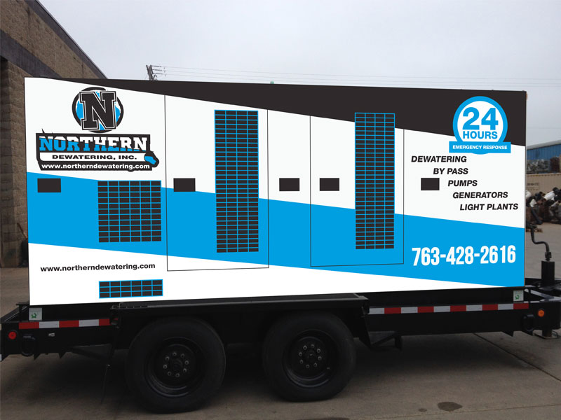 Signage Design by Lee Xian for Northern Dewatering, Inc. | Design #6171001