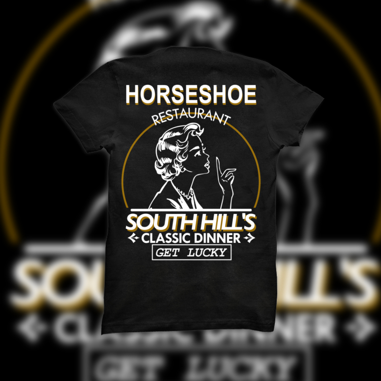 T-shirt Design by marloluces for Horseshoe Restaurant | Design #6192302