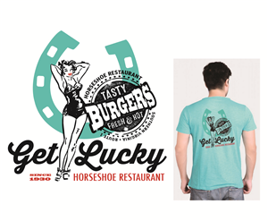 Design de T-shirt par Emma pour Horseshoe Restaurant | Design : #6150937