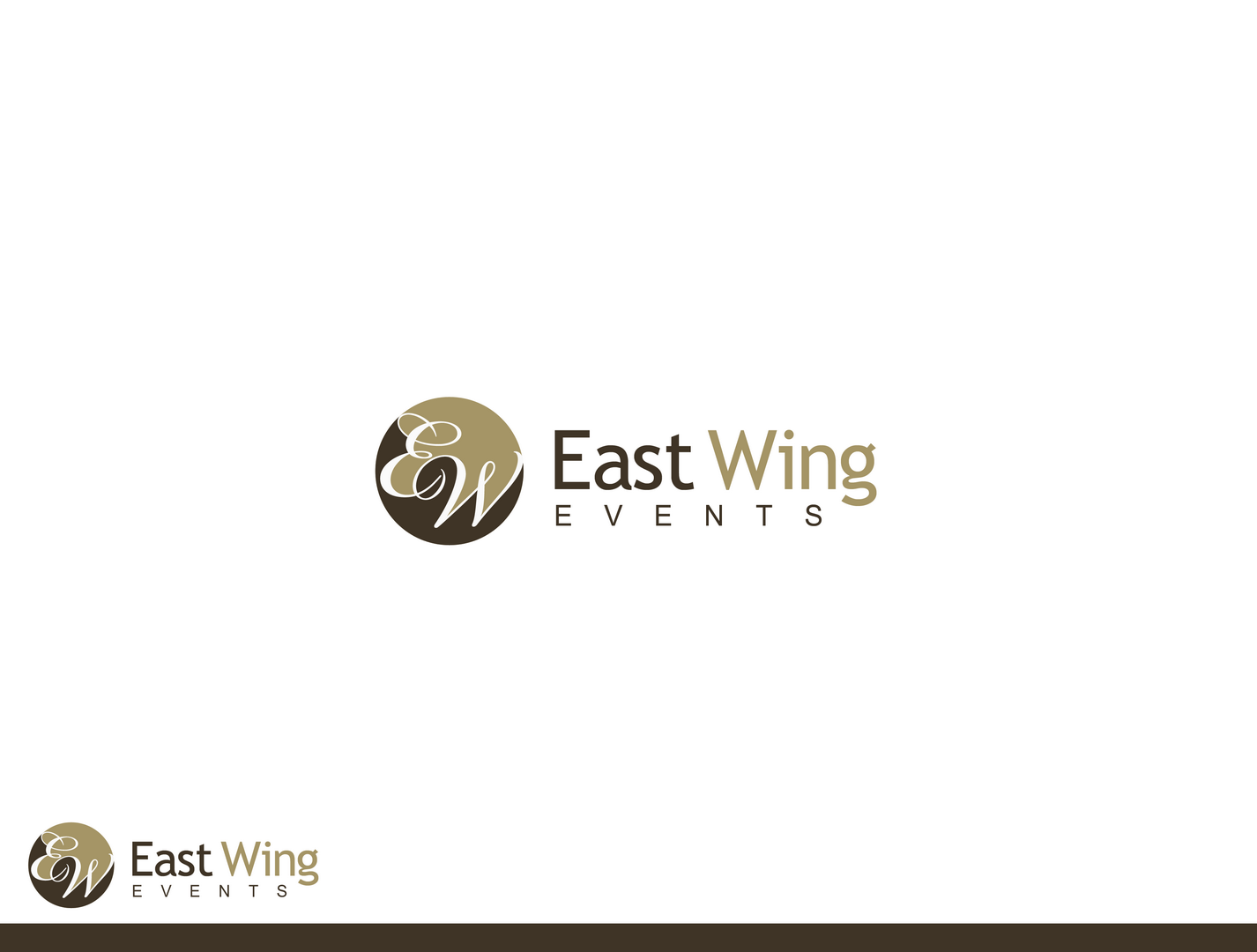 Logo Design by DoveFendi for East Wing Events | Design #1640855