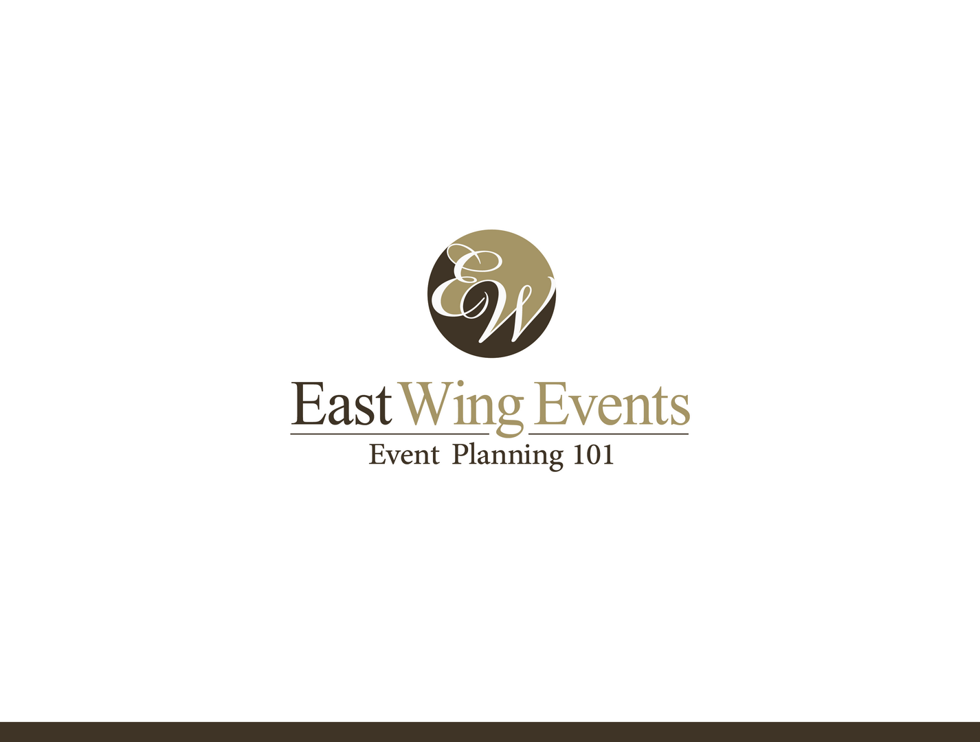Logo Design by DoveFendi for East Wing Events | Design #1642319