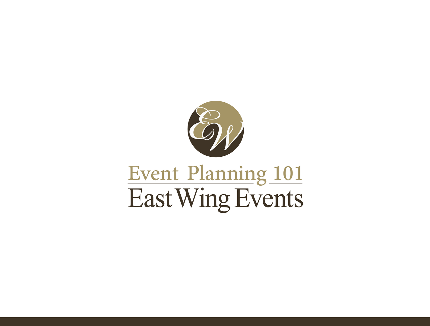 Logo Design by DoveFendi for East Wing Events | Design #1642961