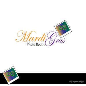 Logo Design by Wigmin for Mardi Gras Photo Booth | Design: #1643504