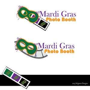 Logo Design by Wigmin for Mardi Gras Photo Booth | Design: #1647468