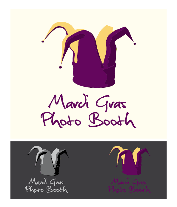 Logo Design by kiwi-carla for Mardi Gras Photo Booth | Design #1640339