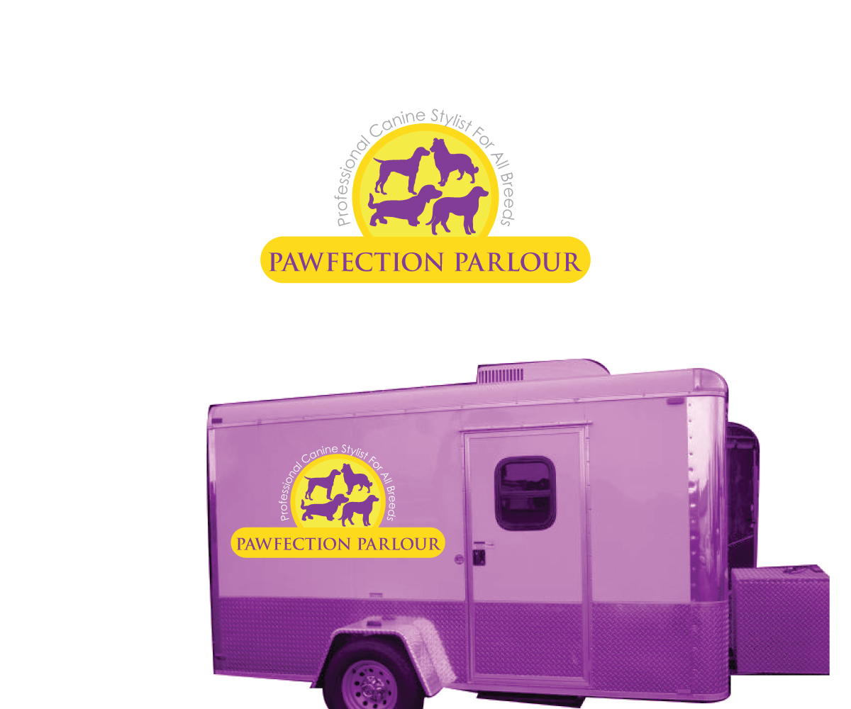 Logo Design by Crest Logo Designs for Pawfection Parlour | Design #6132102