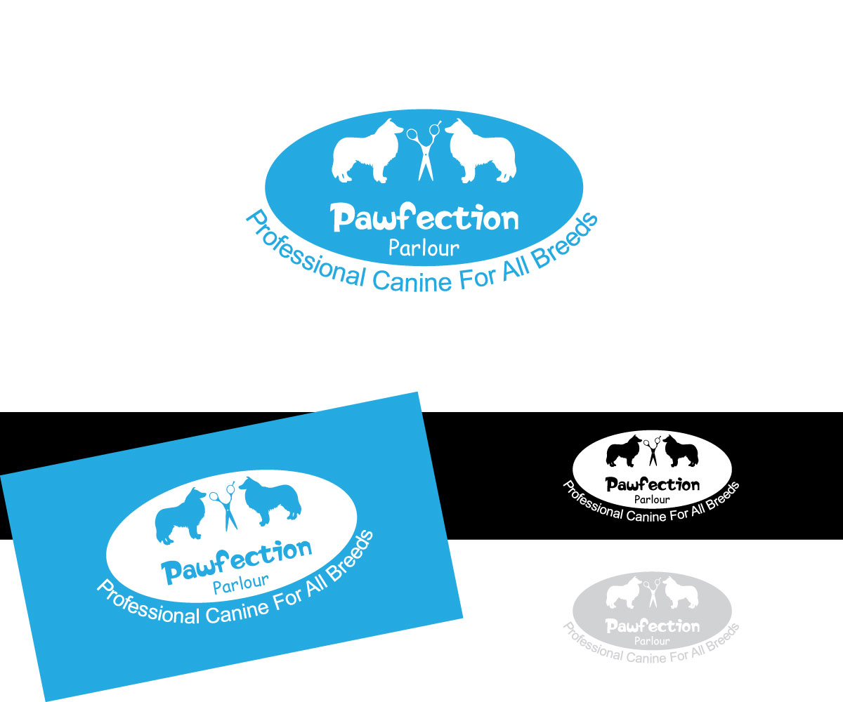 Logo Design by Crest Logo Designs for Pawfection Parlour | Design #6135749