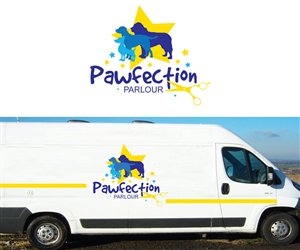 Logo Design by Crest Logo Designs for Pawfection Parlour | Design: #6135753