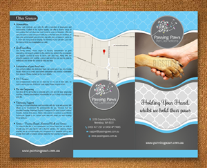 Flyer Design by ESolz Technologies for Passing Paws Pet Cremations | Design #6206336