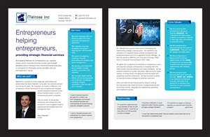 Brochure Design by rkailas for Melrose Inc. | Design: #1676931