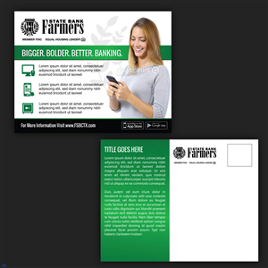 Postcard Design by uniquedesign10 for this project | Design: #6130216