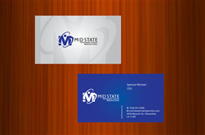 Business Card Design by asimali for MID STATE Orthopaedics | Design: #1647493