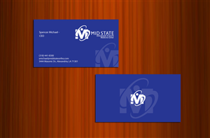 Business Card Design by asimali for MID STATE Orthopaedics | Design: #1647499