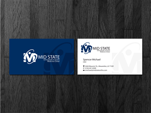Business Card Design by Atvento Graphics for MID STATE Orthopaedics | Design: #1645567