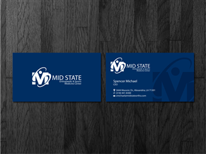 Business Card Design by Atvento Graphics for MID STATE Orthopaedics | Design: #1645569