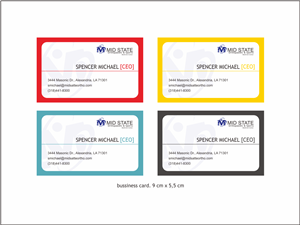 Business Card Design by radian sigit for MID STATE Orthopaedics | Design: #1640905