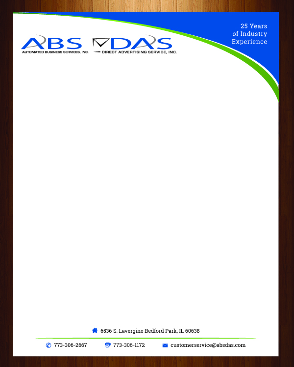 Letterhead Design by HarmiDesigning for this project | Design #6133351