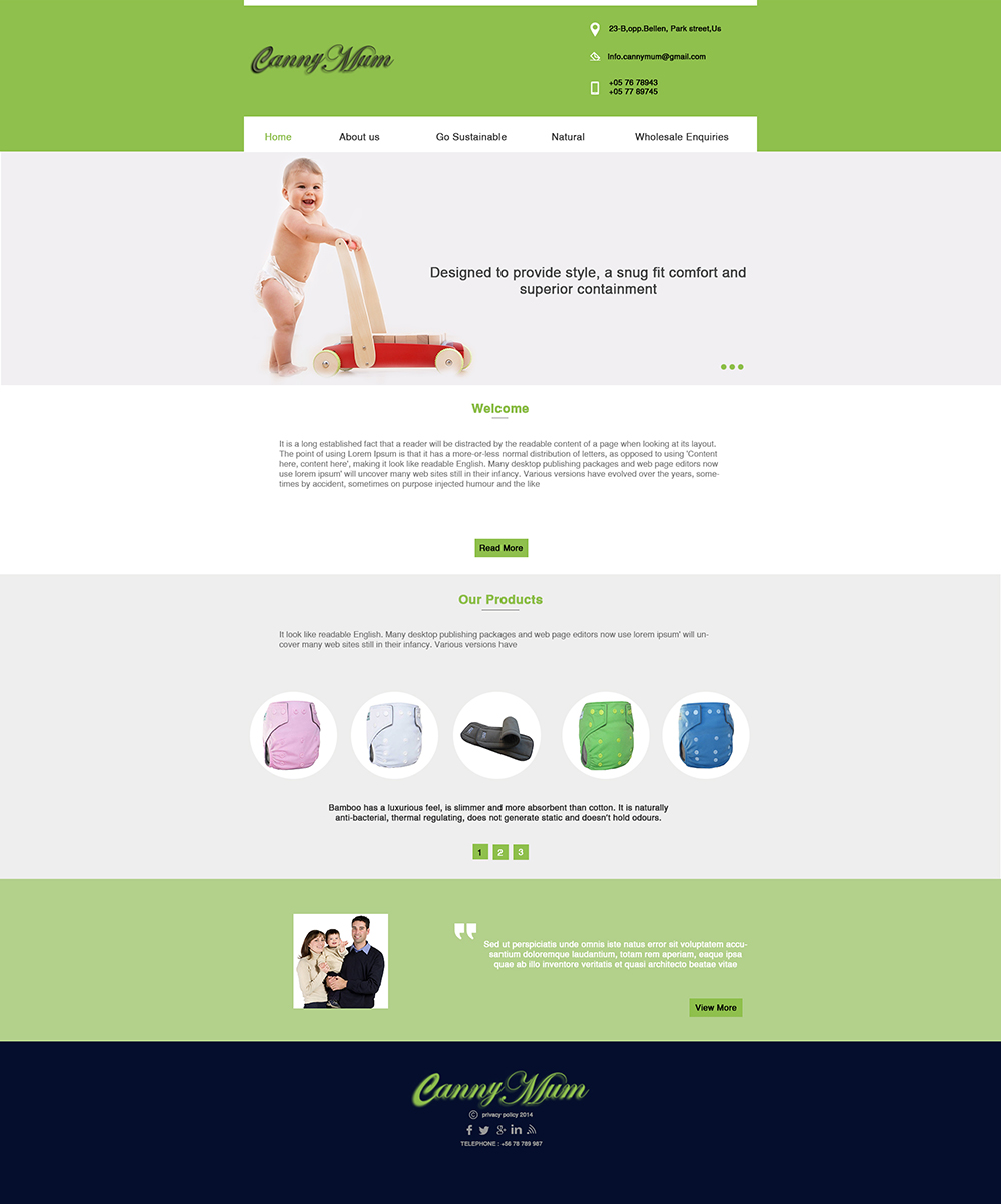 Web Design by Wings on web for Canny Way ltd | Design #6148776