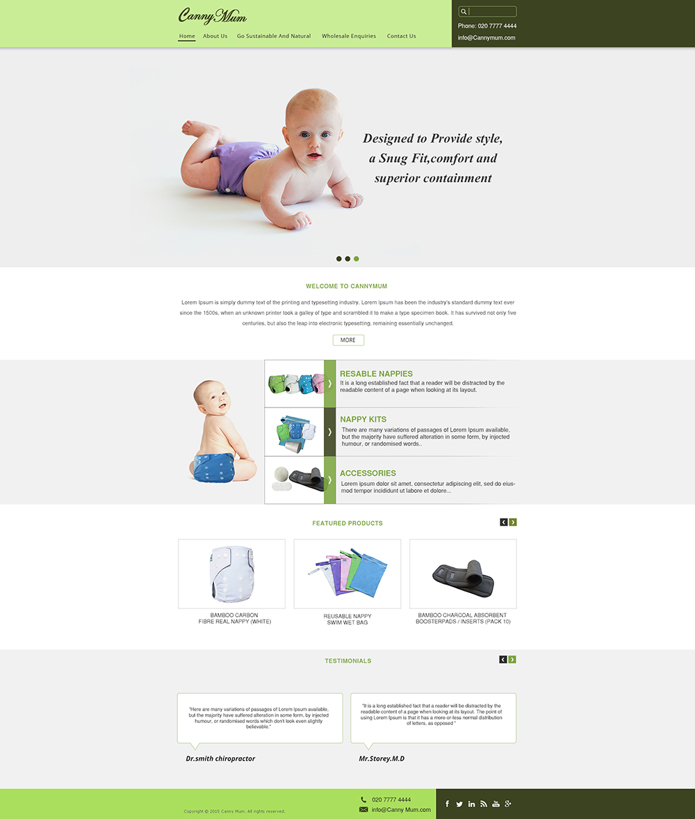 Web Design by Wings on web for Canny Way ltd | Design #6177165