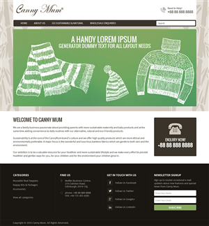 Web Design by RupalTechno for Canny Way ltd | Design #6182896