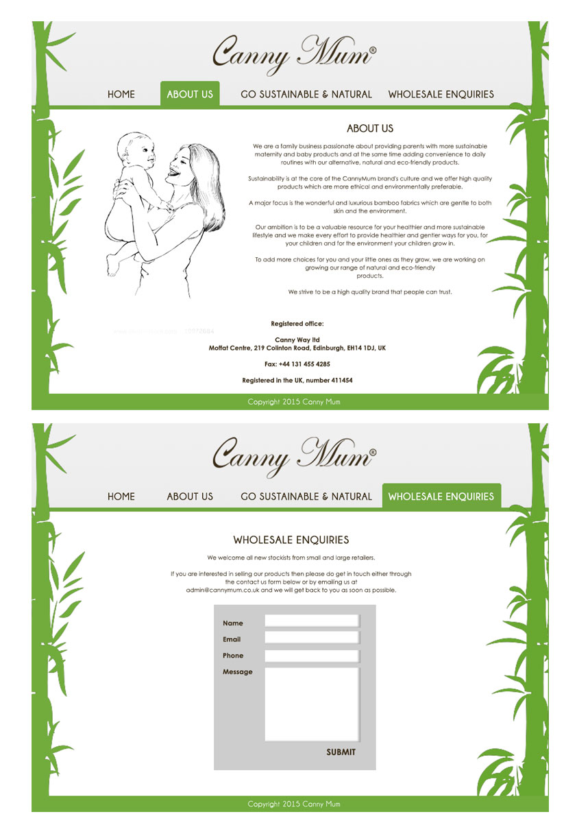 Web Design by ordelya.nicole for Canny Way ltd | Design #6189610