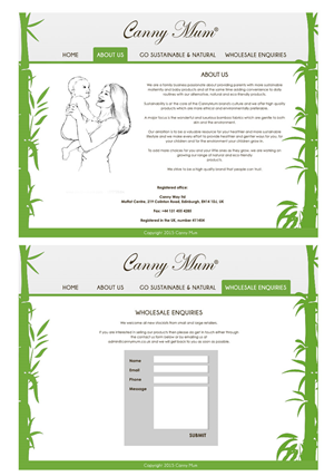 Web Design by ordelya.nicole for Canny Way ltd | Design: #6189610