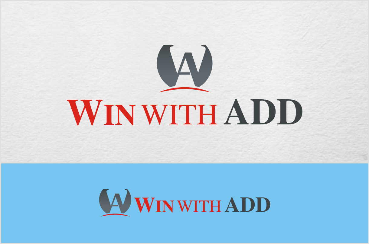 Logo Design by Light for WIN WITH ADD | Design #1762758