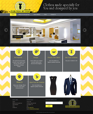 Wix Design by Expert Designer for Kenneth Riggio | Design: #6288396