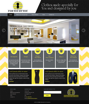 Wix Design by Expert Designer for Kenneth Riggio | Design: #6302988