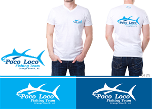 Poco loco fishing logo. Offshore fishing team logo needed