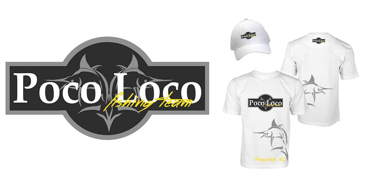 Design Graphique par DesignSolutions pour Poco Loco fishing Team | Design #6263689