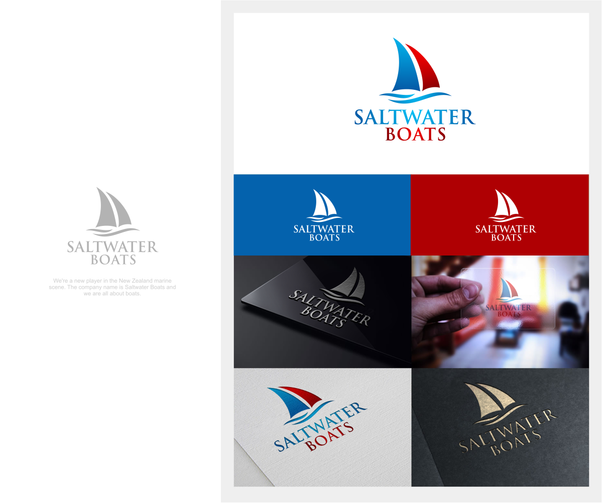 Design de Logo par M Sidik Pramono pour Saltwater Boats | Design #6194367