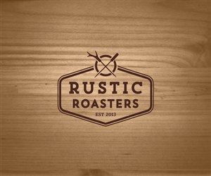 Logo Design by Soho for rustic roasters | Design: #1652940