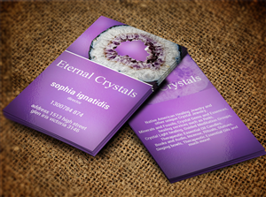 Visitenkarten-Design von Lanka Ama für Eternal Crystals | Design: #6137502