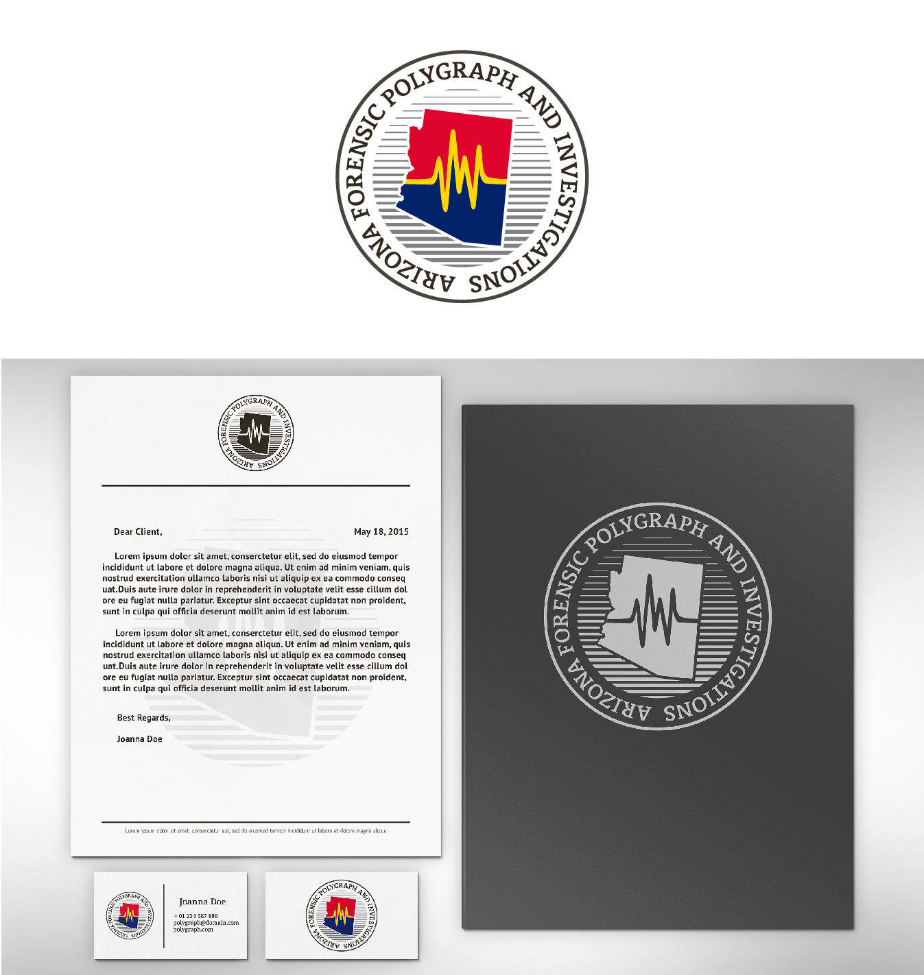 Diseño de Logo por StalkerV para Arizona Forensic Polygraph and Investigations | Diseño #6209480