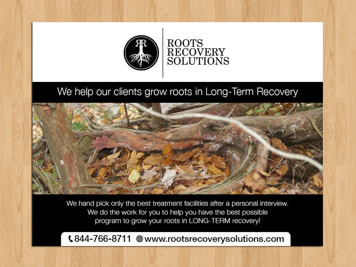 Diseño de Postal por PAS-CREATIVE para Roots Recovery Solutions | Diseño #6192123
