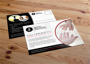 Diseño de Postal por uniquedesign10 para Roots Recovery Solutions | Diseño: #6160465