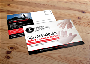 Diseño de Postal por uniquedesign10 para Roots Recovery Solutions | Diseño: #6179911