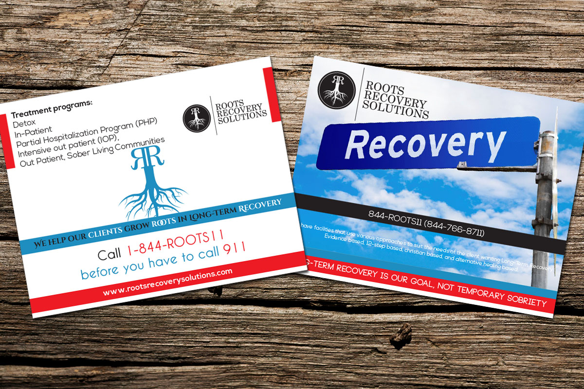 Diseño de Postal por AFHUN para Roots Recovery Solutions | Diseño #6180696