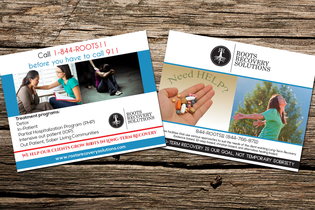 Diseño de Postal por AFHUN para Roots Recovery Solutions | Diseño #6180698