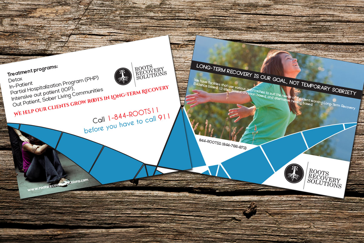 Diseño de Postal por AFHUN para Roots Recovery Solutions | Diseño #6180700