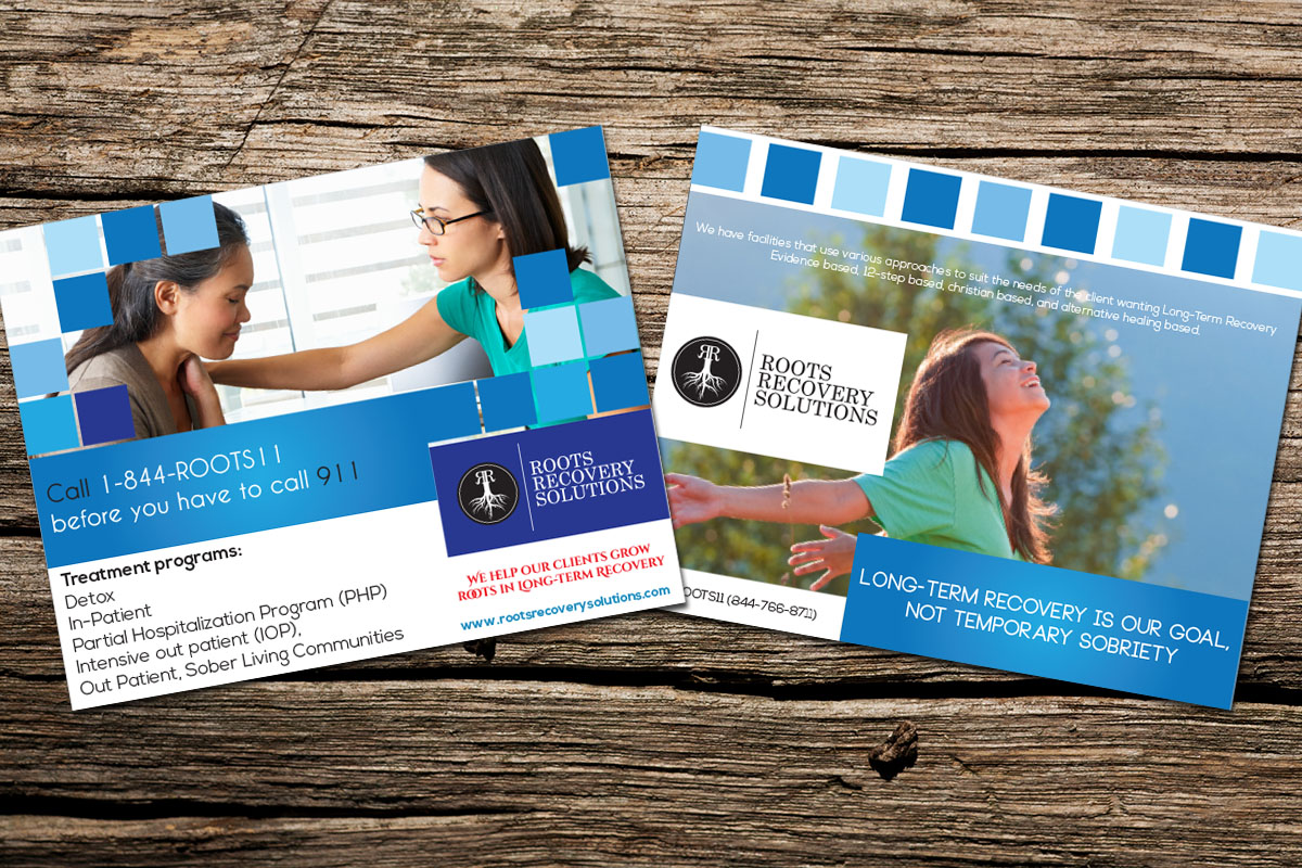 Diseño de Postal por AFHUN para Roots Recovery Solutions | Diseño #6180701