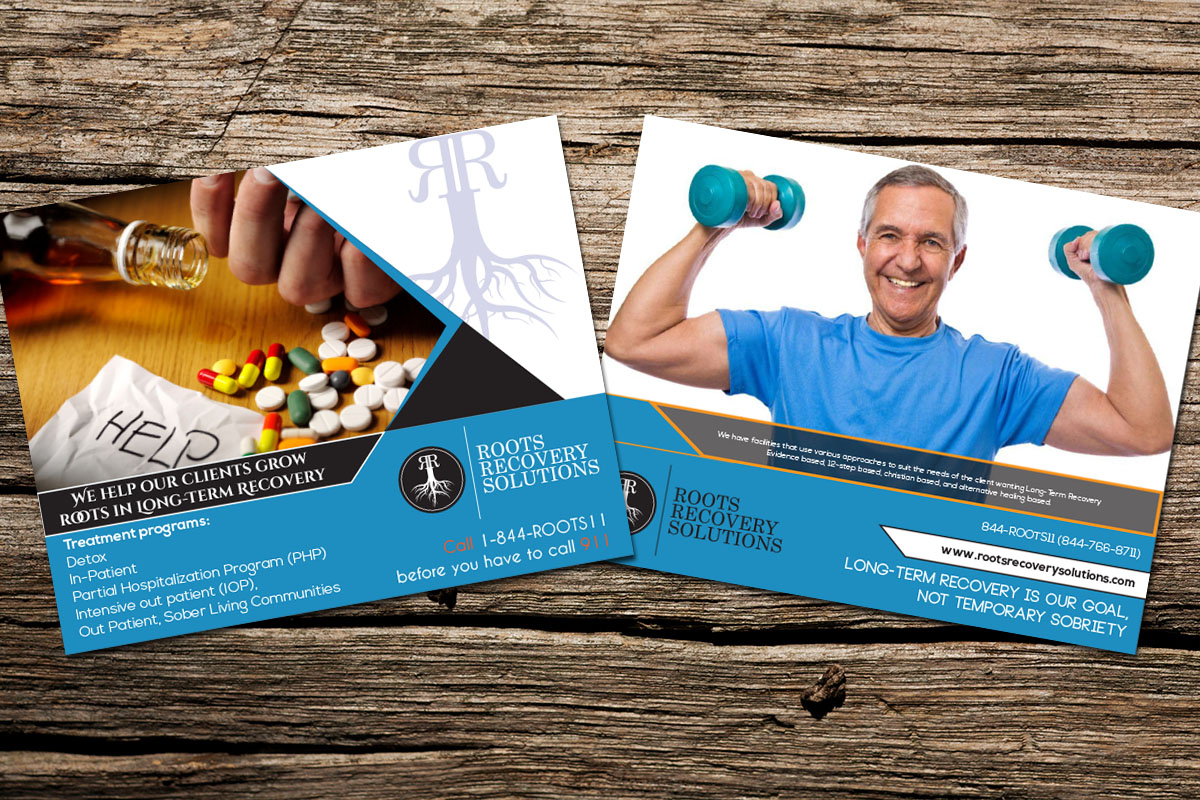 Diseño de Postal por AFHUN para Roots Recovery Solutions | Diseño #6180704