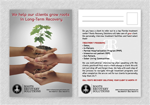Diseño de Postal por Alaya para Roots Recovery Solutions | Diseño: #6200325